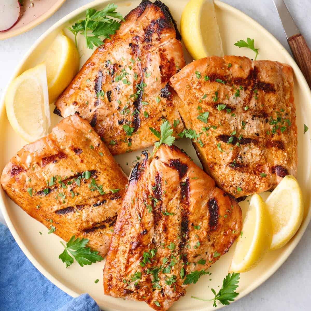 Grilled Atlantic Salmon